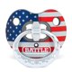 thumbnail image 1 of Protector bucal Battle Binky Oxygen Cromo Rojo/Blanco/Azul, 1 of 7