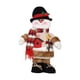thumbnail image 2 of Figura De Muñeco De Navidad Coleccionable, Adorno Para Estante De Festival De Invierno, Muñeco De Nieve, 2 of 5