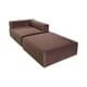 thumbnail image 3 of Sofa Cama Arkos En Felpa Chocolate, 3 of 3