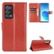 thumbnail image 4 of Funda tipo libro para OPPO Reno 6 Pro Plus 5G, cartera todo‑en‑uno, funda multifuncional con tarjetero y correa de muñeca desmontable, 4 of 4