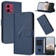 thumbnail image 1 of Funda Cartera Fibra de Carbono para Motorola MOTO G84 5G con Soporte y Cierre Magnético Azul, 1 of 6