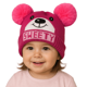 thumbnail image 3 of GORRO DE LANA INFANTIL CON CHIPORRO Y DOS POMPONES BEBE UNISEX, 3 of 3