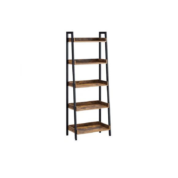 Estante Repisa de 5 Niveles Marrón Rústico 152x51x35cm Rohe