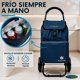 thumbnail image 3 of Carrito de Compras Plegable Carry All Sidney 55 Litros Bolso Cooler Carro Feria Azul, 3 of 10