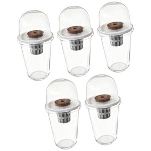 Ioensy - Kit De Sistema De Cultivo Hidropónico Para Césped De Canola, Suministros Hidropónicos, Kit De 5 Cápsulas Para Plantas.