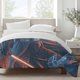 thumbnail image 2 of Star Wars Bedding Sets Bed Cartoon Duvet Cover Lightweight 3 Piece Bet Sets for Kids Boys Girls, 2 of 5