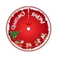thumbnail image 2 of Cubierta De La Base De La Falda Del árbol De Navidad 90 Cm Redondo Cálido Para La Decoración Del Hogar Fiesta Estilo De Vacaciones B, 2 of 3