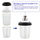 thumbnail image 3 of Forros desechables para pistolas pulverizadoras de pintura, 180 ml, paquete de 50 unidades, Master, 3 of 6