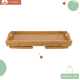 thumbnail image 4 of Mesa De Cama Plegable Madera Bambu Bandeja Desayuno Con Pata, 4 of 10