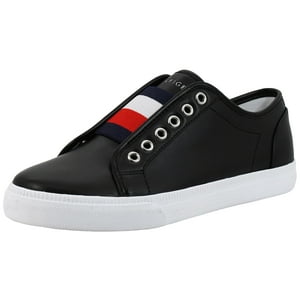 Zapatilla Tommy Hilfiger Anni Para Mujer, Color Negro, Lisa, Talla 8