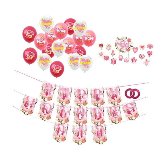 Feliz Día De La Madre Decoraciones Signo Cake Toppers Para Fiesta Suministros Festival