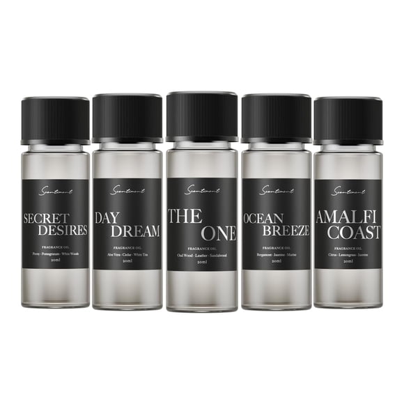 Kit difusor Discovery Oil Scentiment Hotel, 20 ml, los 5 mejores aromas