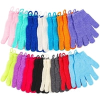 Guantes Exfoliantes Aisuly Para Ducha 30 Piezas 15 Colores Nylon