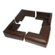 thumbnail image 3 of Protector de Esquinas Muebles Goma Eva 4 Pack Negro, 3 of 4