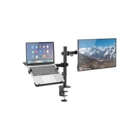 Universal. - Soporte Para Monitor Y Laptop Ajustable Para Escritorio, Ideal Para Oficina, Escritorio Gamer Y Oficina