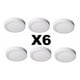 thumbnail image 1 of Pack 6 Plafon Foco Led Sobrepuesto Redondo 18w, 1 of 3