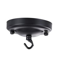 Magideal - De Dosel De Luz De Techo Soporte De Placa De Gancho De Techo De Metal Para Cadena Y Luces De Fijación Accesorios Heavy Duty Fácil Instalación Colo