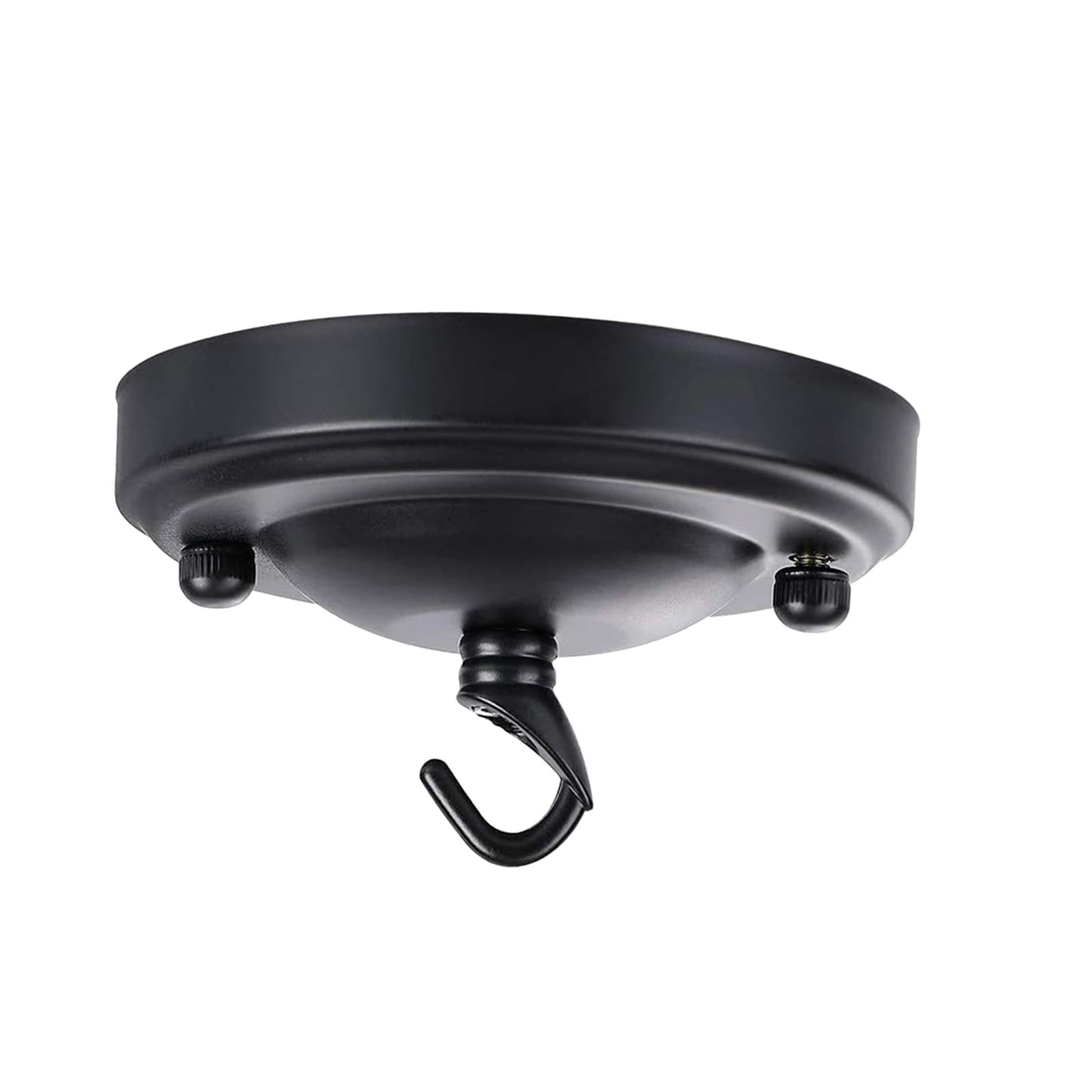Magideal - De Dosel De Luz De Techo Soporte De Placa De Gancho De Techo De Metal Para Cadena Y Luces De Fijación Accesorios Heavy Duty Fácil Instalación Colo
