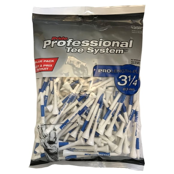 Tees De Golf Pride Pts Wood 135 Unidades 8 3 Cm Ideales Para Conductores