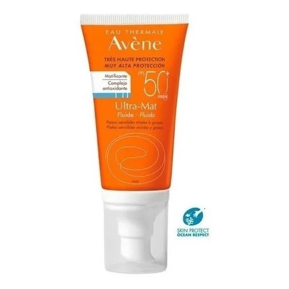 Avene Fluido Ultra Mat Spf 50+ Sin Color X 50 Ml