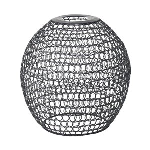 Magideal - Pantallas De Lámpara, Jaula De Luz Colgante, Jaula De Lámpara De Metal, Pantalla De Alambre De Hierro, Protector De Lámpara Para Cafetería, Dormitorio