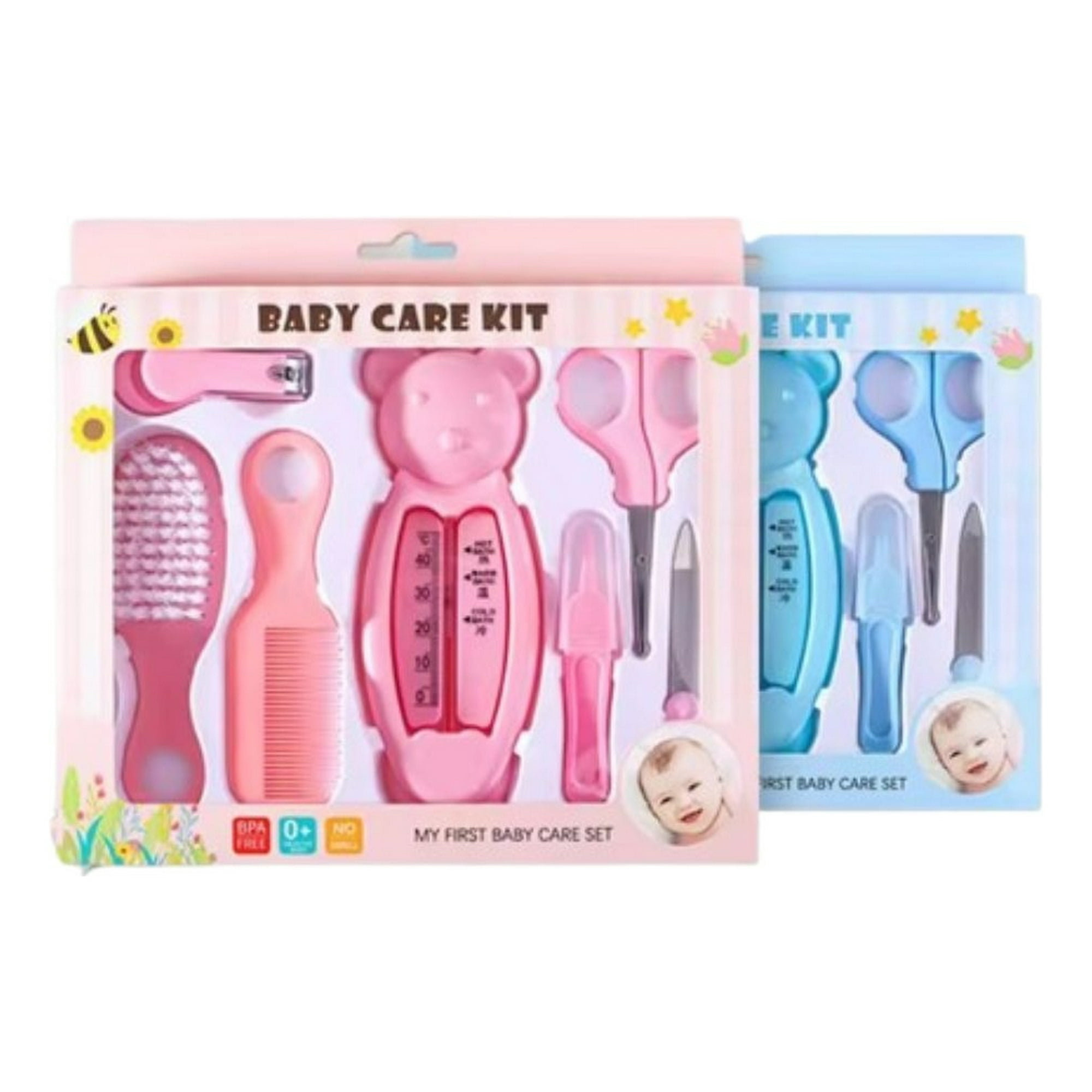 Genérico - 2 Kits De Cuidado Inicial Bebe 7 Piezas Comodo Lau