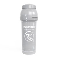 Twistshake - Mamadera Anti-Cólico 330Ml Gris