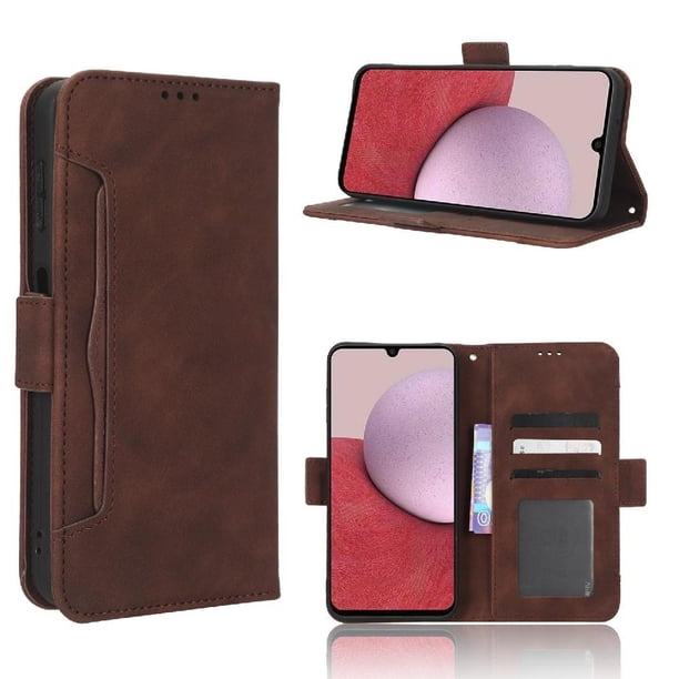 Funda Cartera Magnética para Samsung Galaxy A14 5G- Tarjetero Desmontable, Cuero PU, Soporte