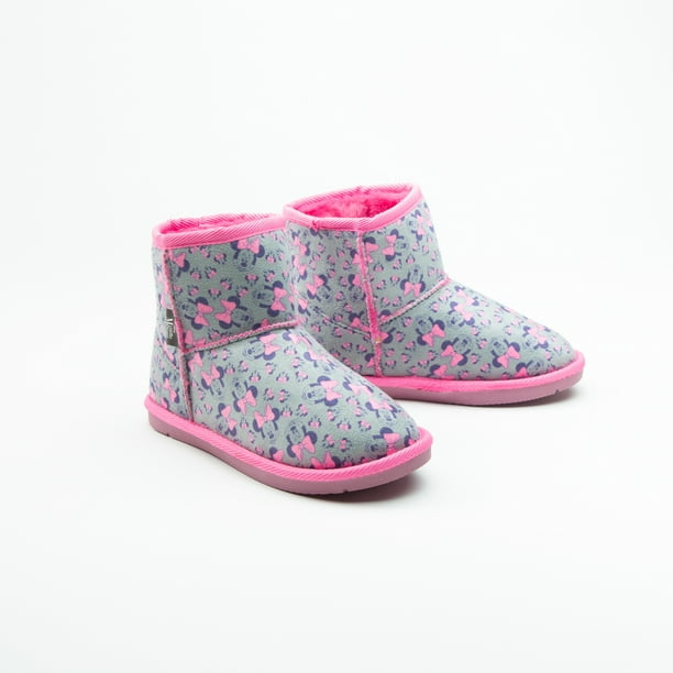 Bota Chiporro Niña Minnie Bella Gris Disney