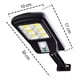thumbnail image 2 of Pack 2 Foco Solar Led Exterior Sensor M Y Control R Bk818-6, 2 of 4