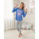 thumbnail image 3 of Pijama Niña Estampado Super Star Celeste multicolor 10, 3 of 7