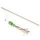 thumbnail image 2 of Cat Wand Toy Cat Teaser Wand Fun Playing Scratching Juguetes Interactivos Para Gatitos Verde, 2 of 5