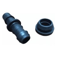 Genérico - Conector + Goma Gromit Pe 16Mm Azud - Pack 25Unidades