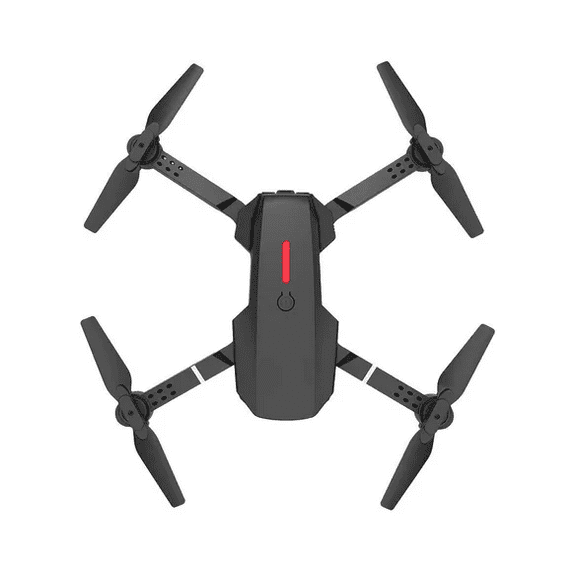 Drone Con Cámara Dual HD Wifi 3 Baterías Y Protectores Color Negro