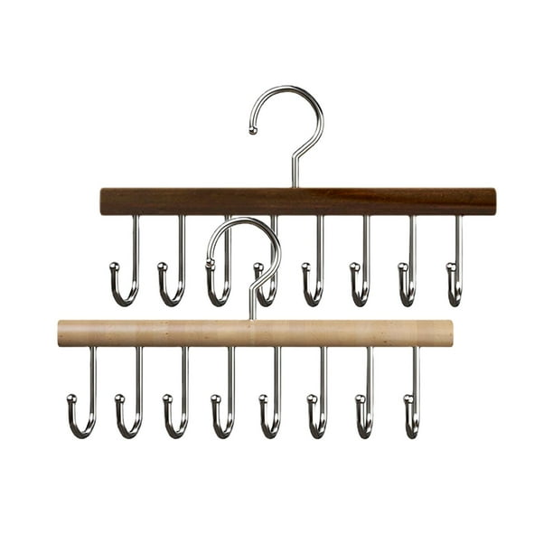 Organizador De Armario, Organizador De Sujetador, Colgador De Cinturón Para Pajaritas, Sujetadores, Apartamentos Retro Y Madera, 2 Uds.
