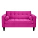 thumbnail image 1 of Sofa Retro 2c Felpa 00 Fucsia, 1 of 6