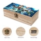 thumbnail image 3 of Voltron Caja Organizadora de Madera Rústica, 3 of 6