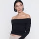 thumbnail image 3 of Polera Mujer Sin Hombros Color Negro Corona, 3 of 5