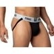 thumbnail image 2 of Men's Bike BAS304 Classic Comfort Jockstrap (Black L), 2 of 3