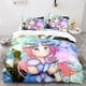 thumbnail image 1 of Anime Gacha Life Duvet Cover Set with Pillow Covers Polyester Teens Kids Bedding Set Full Size Bed Linen Bed Sheets, 1 of 5