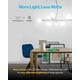 thumbnail image 4 of Bombillas LED Sunco G25 de 6 W (equivalente a 40 W), 450 lm, 2700 K, 4 of 6
