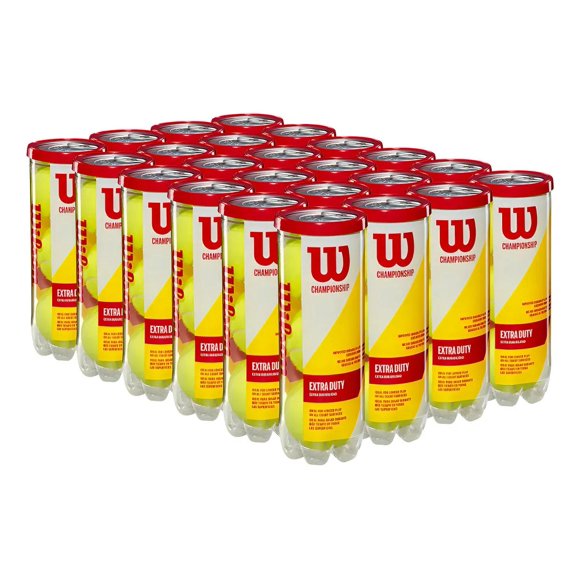 Caja De Pelotas Wilson Tenis Champ Xd X 24 (3 Ball) Amarillo