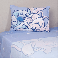 Genérico - Juego Sabanas Disney Mashini 1.5 Plaza Stitch