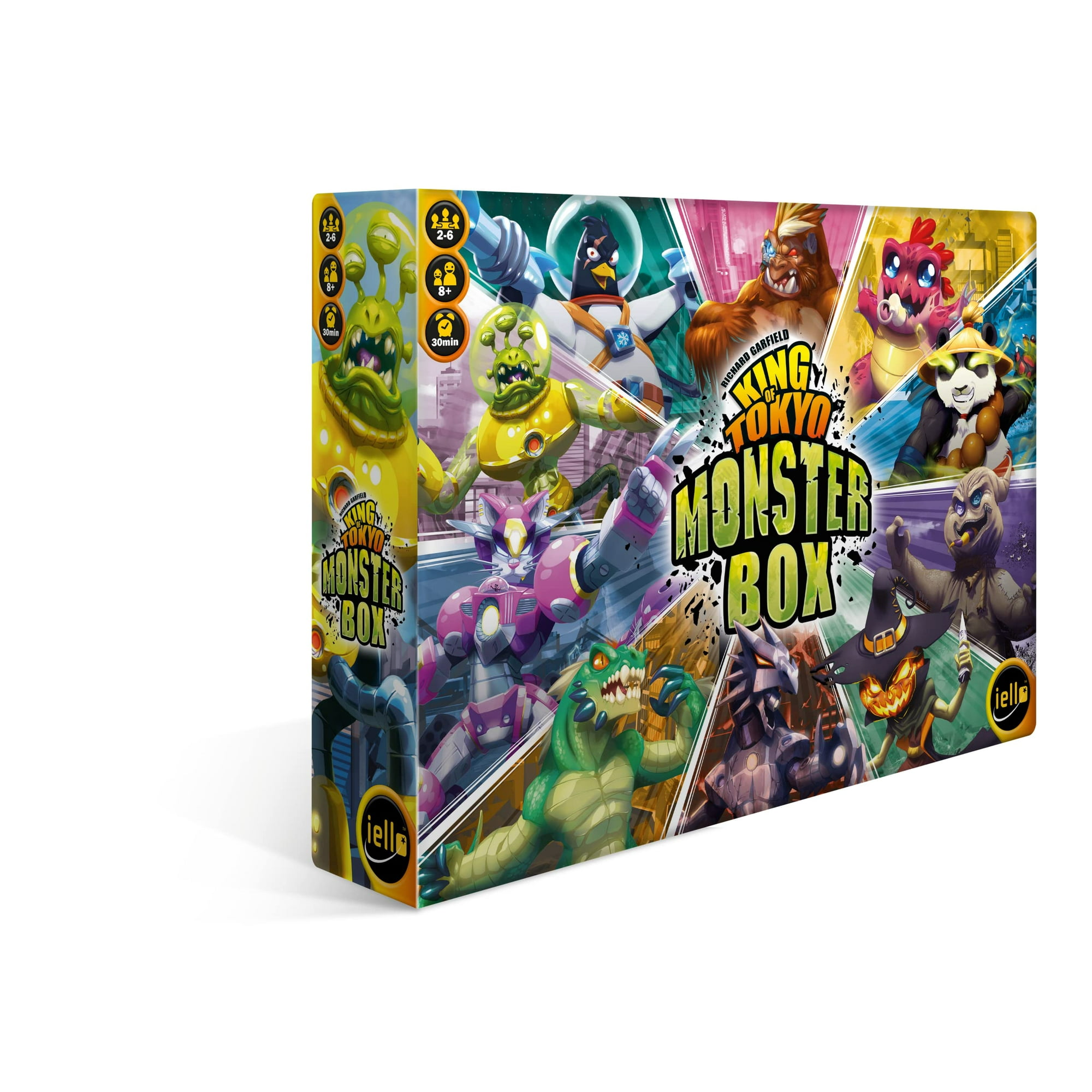Juego De Mesa Iello King Of Tokyo Monster Box Para 2-6 Jugadores A Partir De 8 Años