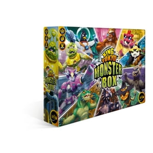 Juego De Mesa Iello King Of Tokyo Monster Box Para 2-6 Jugadores A Partir De 8 Años