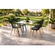 thumbnail image 2 of Comedor Mesa de Vidrio 120x80 + 4 Sillas Windsor Negras, 2 of 5