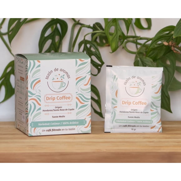 Caja Drip Coffee Honduras 10 unidades