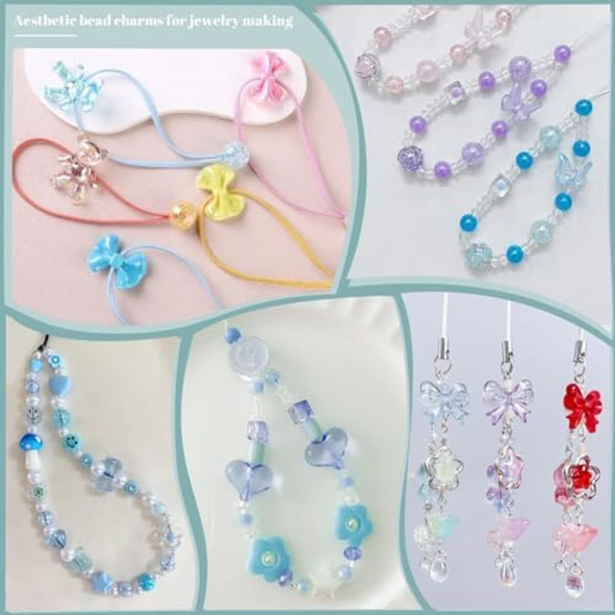 Mostacillas Acrílicas Surtidas Para Pulseras Tinkrstuff