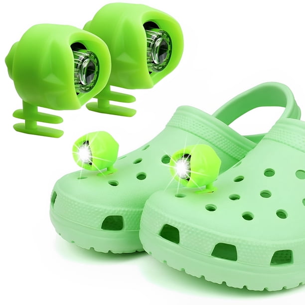 Light Up Your Adventures with 2pcs Clogs Head Lights - Perfect for Camping, Walking, Hiking, and Fishing at Night