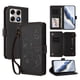 thumbnail image 1 of Funda Cartera Mariposa para [Motorola Edge 70 Pro] con Soporte y Cremallera Negro, 1 of 6